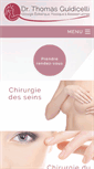 Mobile Screenshot of guidicelli-esthetique.com
